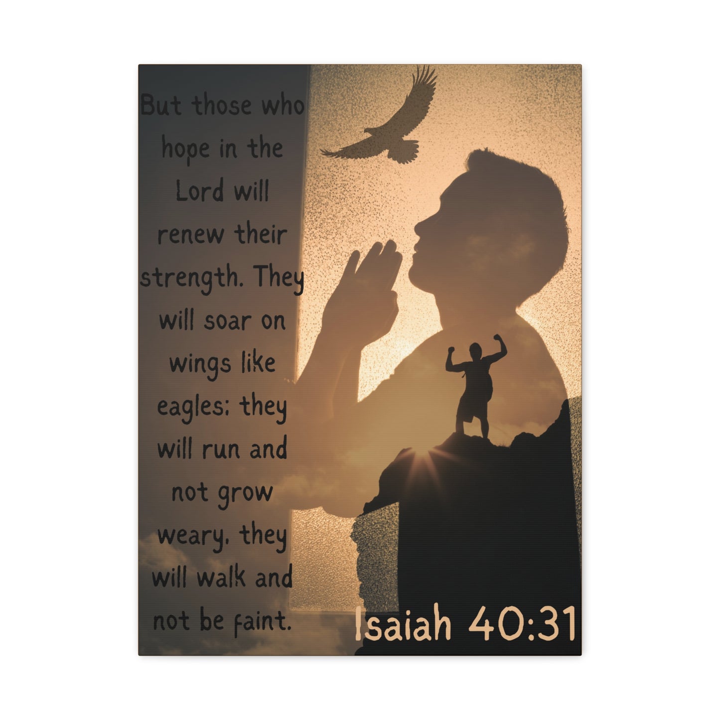 Isaiah 40:31 Canvas