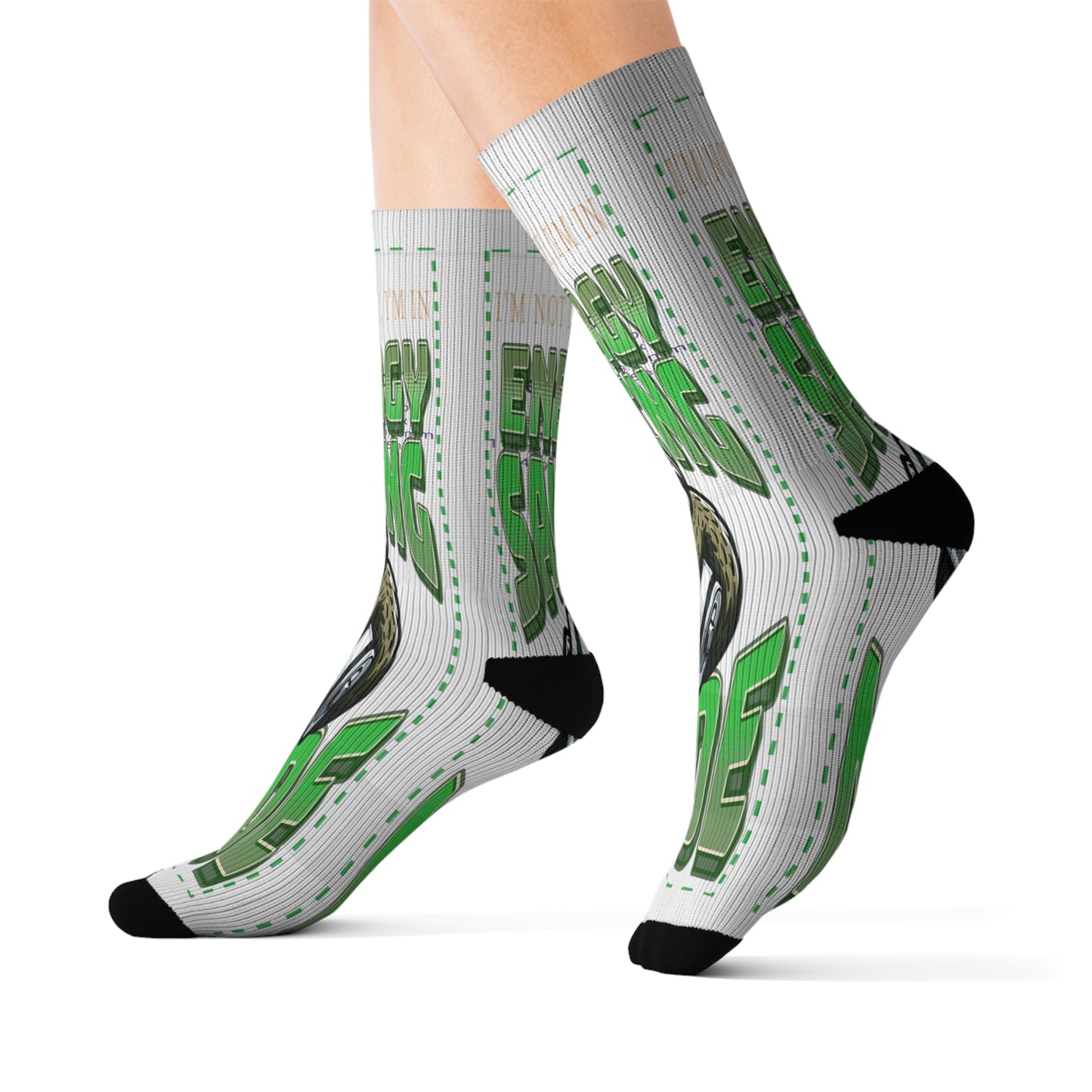 White Energy Saving Socks