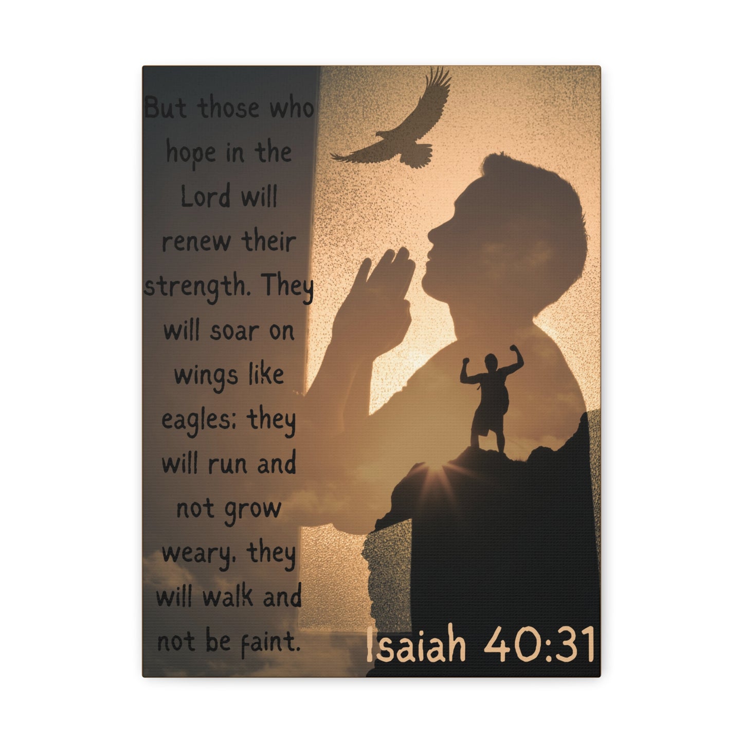 Isaiah 40:31 Canvas