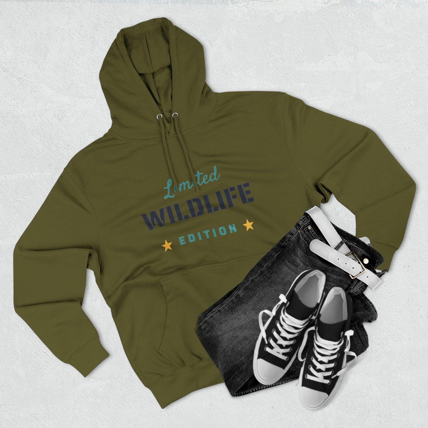 Serpent (wildlife)  Premium Pullover Hoodie