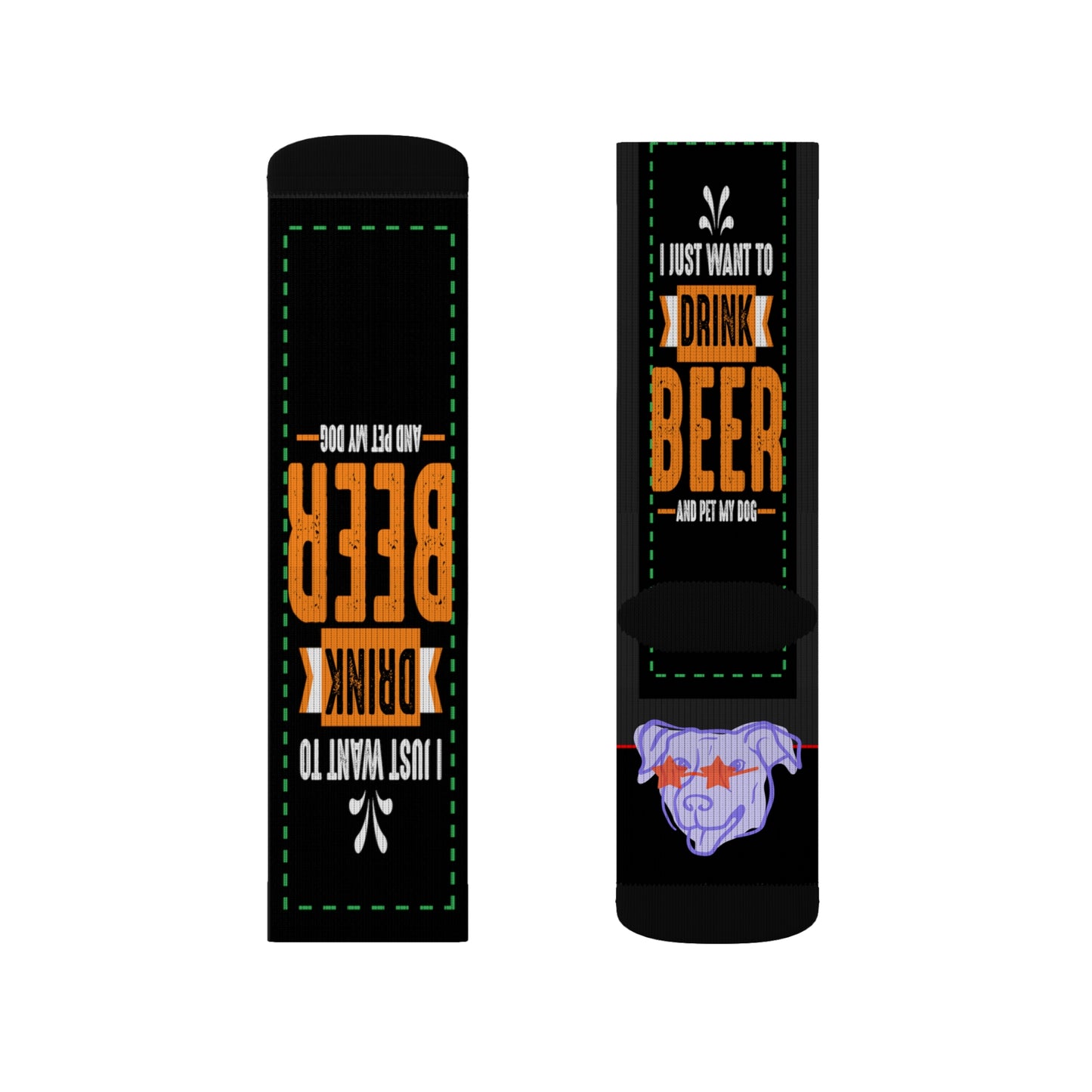 Drink Beer Socks