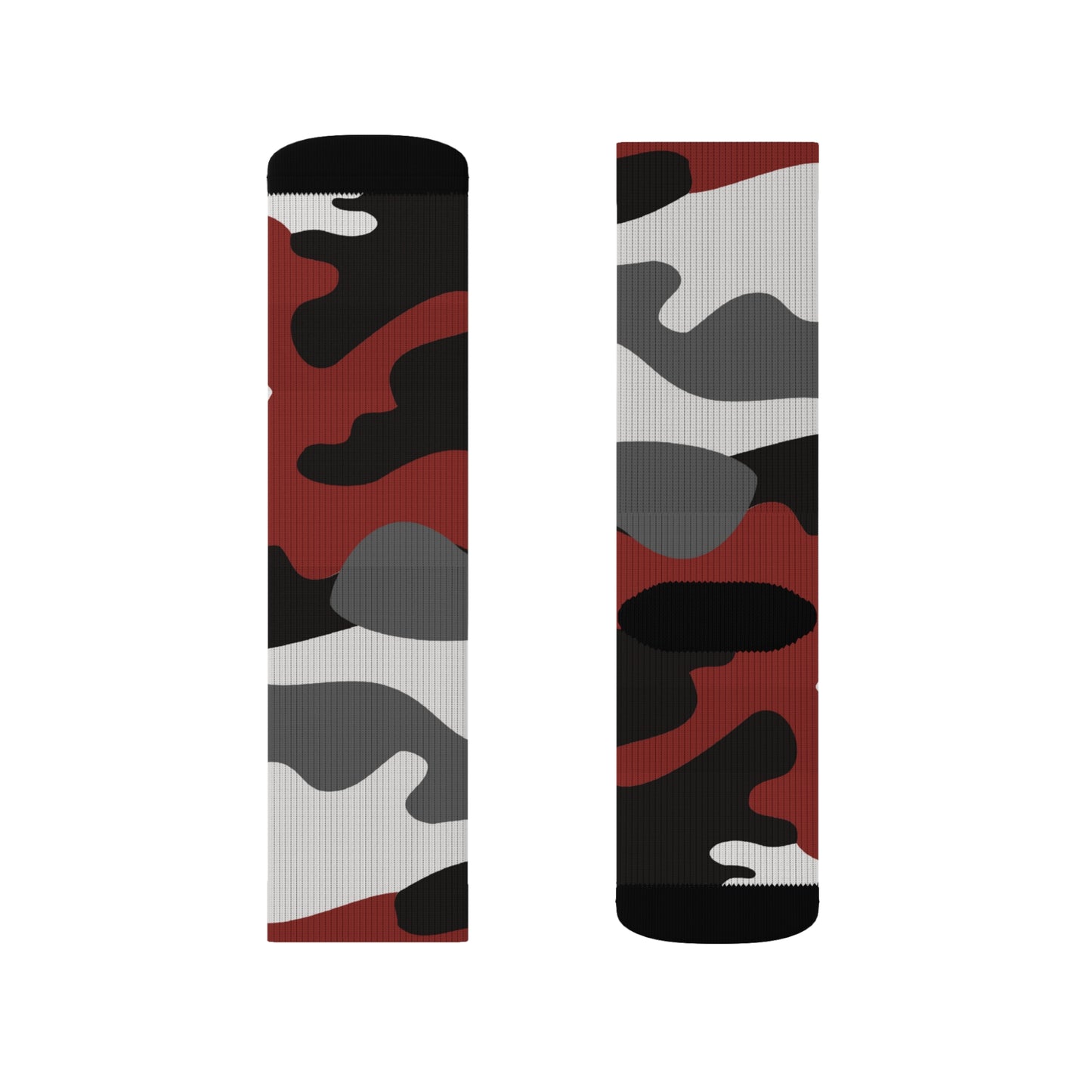 Red Camo Socks