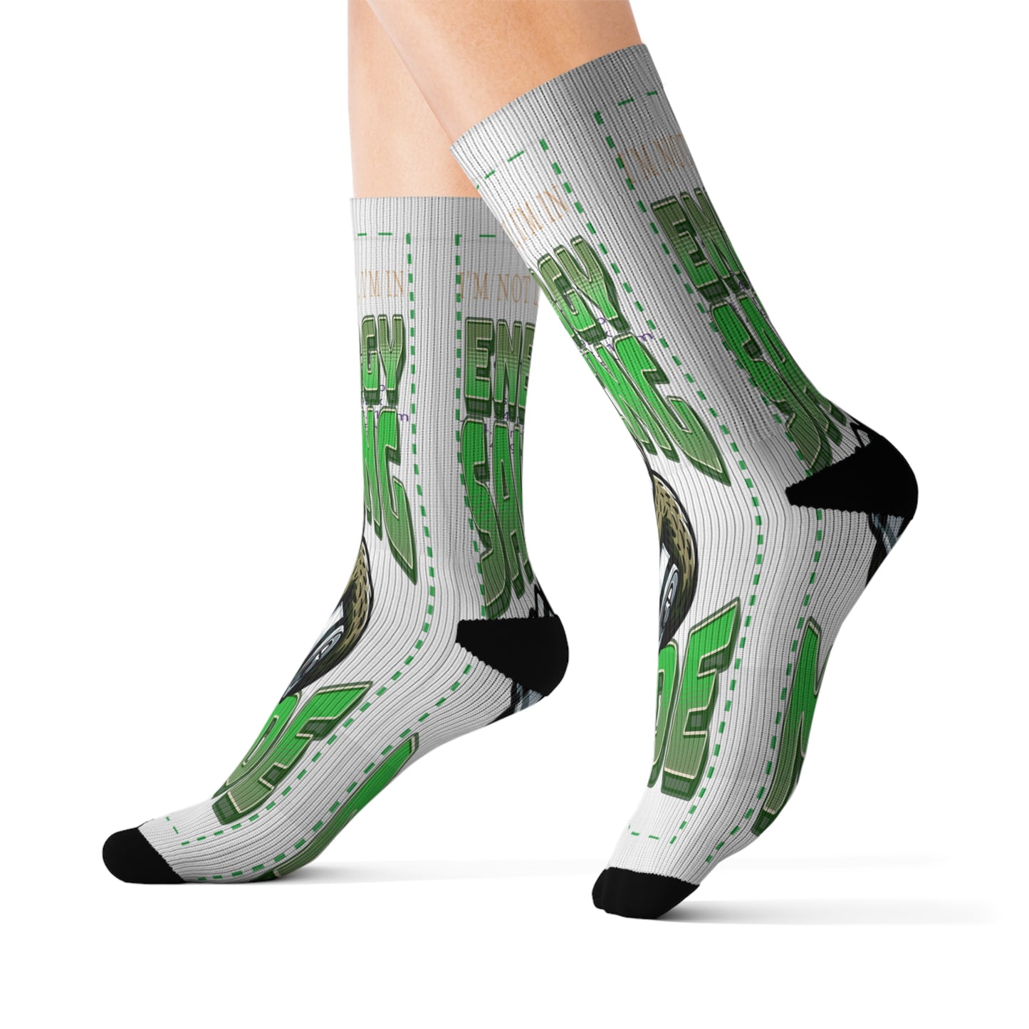 White Energy Saving Socks