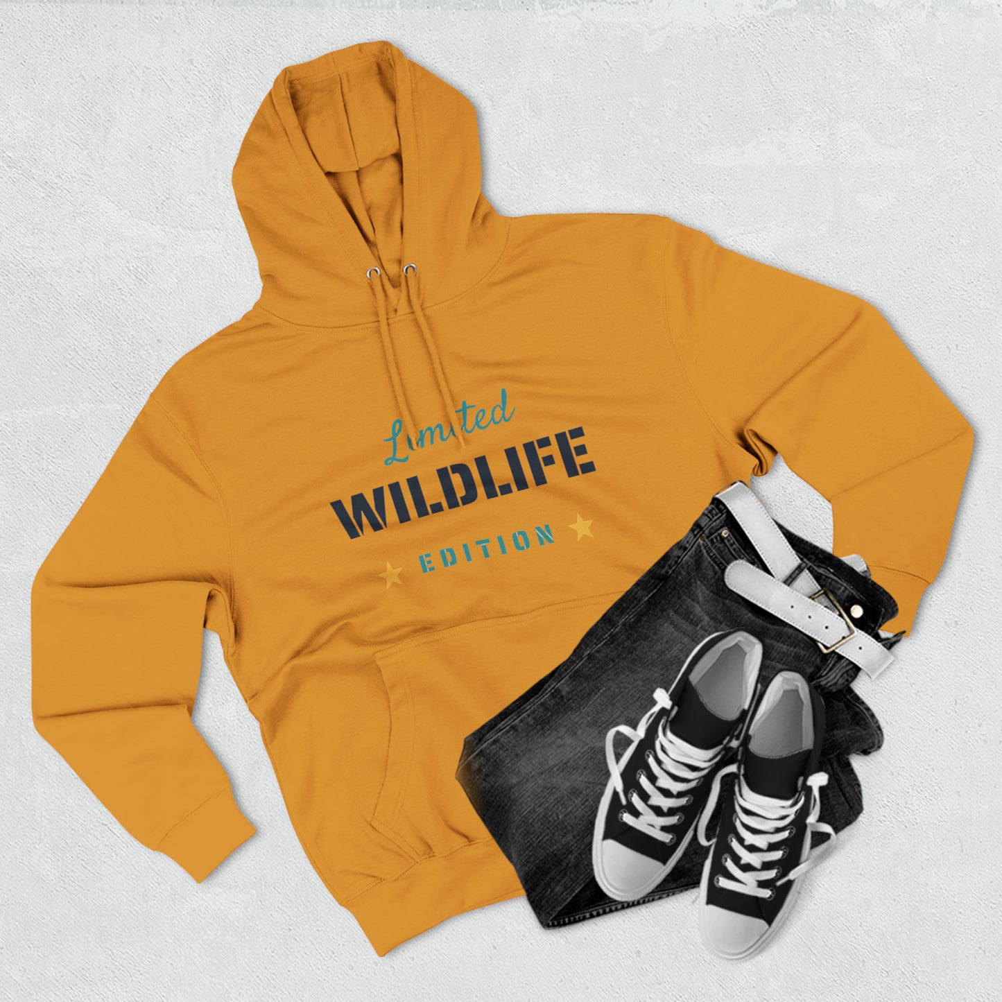 Wolf (Wildlfe) Premium Pullover Hoodie