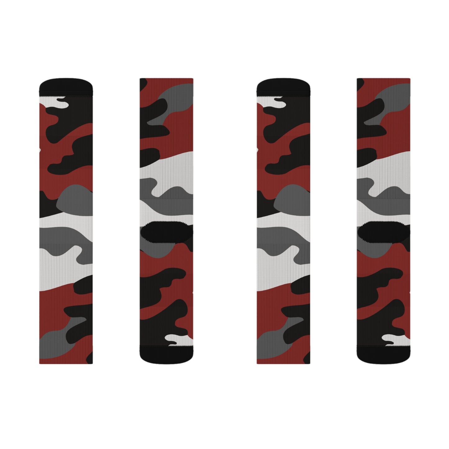 Red Camo Socks