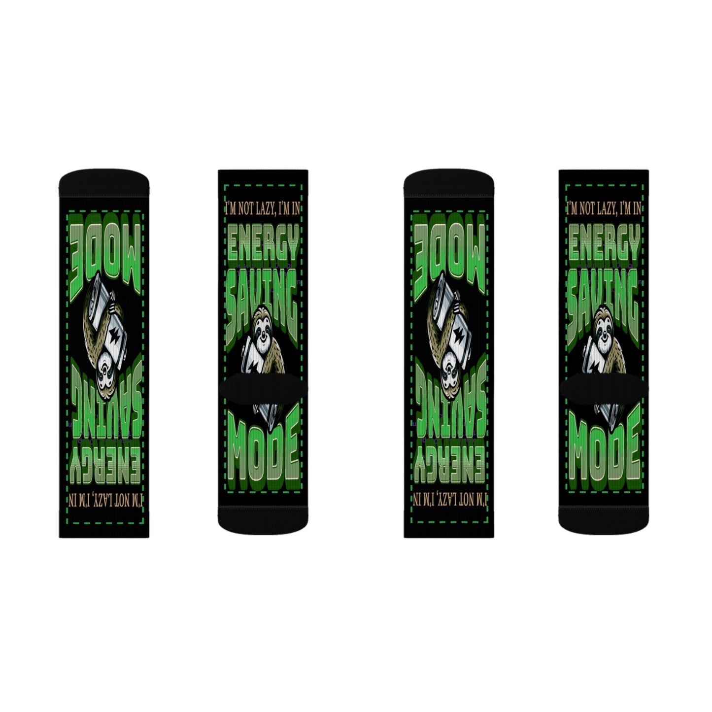 Blk Energy Saving Socks