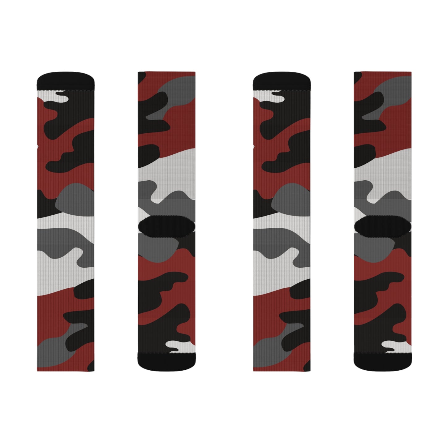 Red Camo Socks