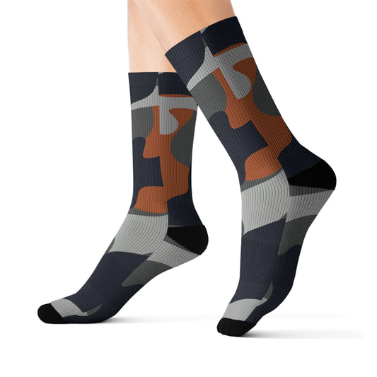 Dark Camo Socks