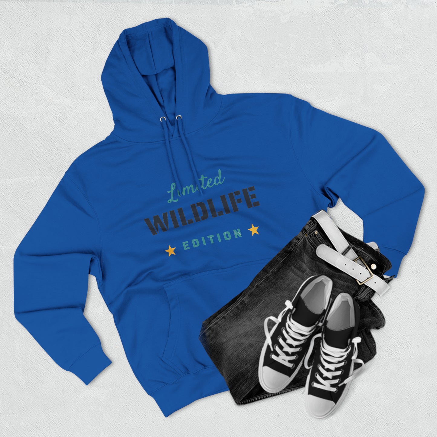 Rhino (Wildlife) Premium Pullover Hoodie