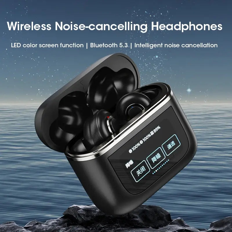 Earbuds Touch Active Noise Cancelling Bluetooth Headphones