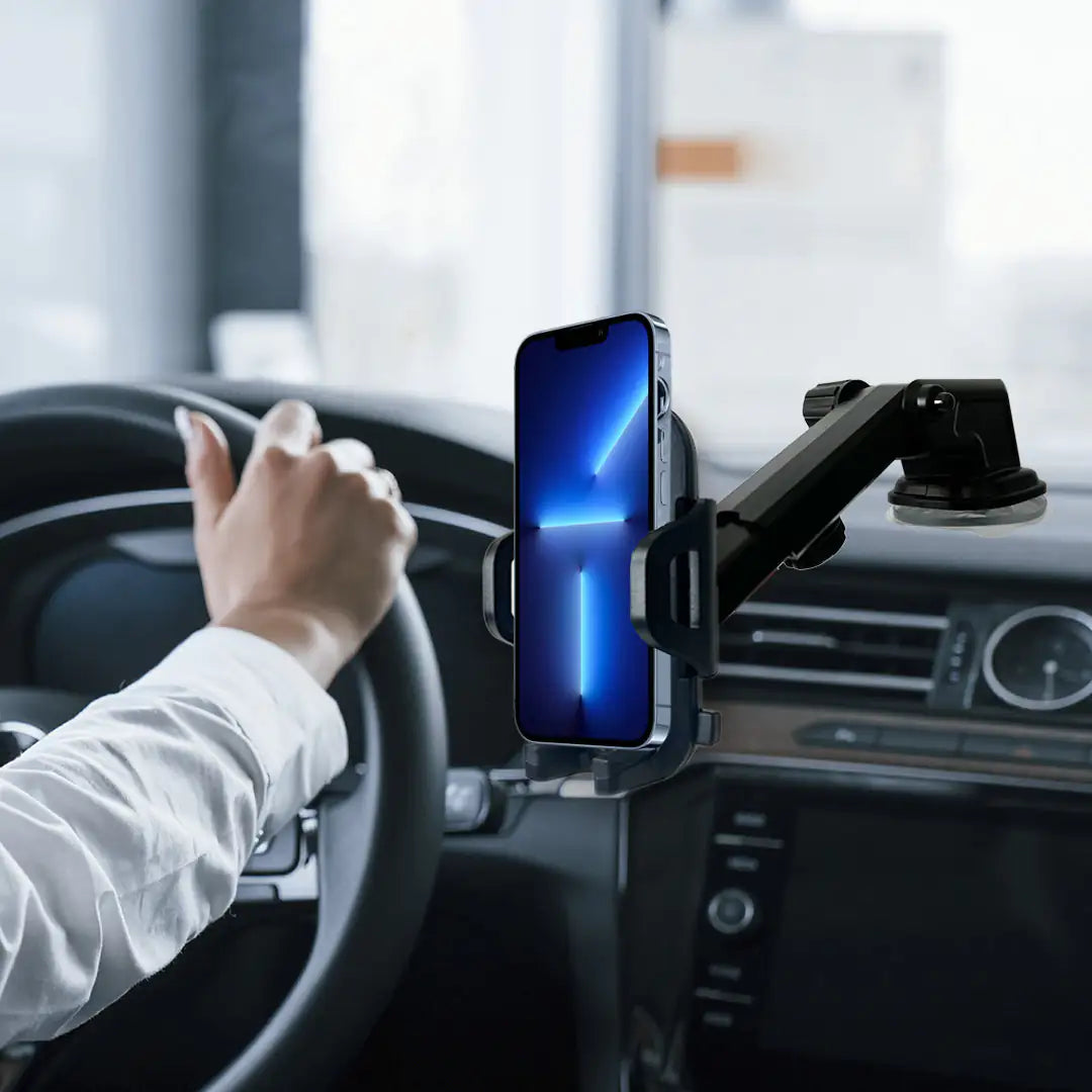 Car Phone Mount Holder with Adaptable Cradle Adjustable Long Neck