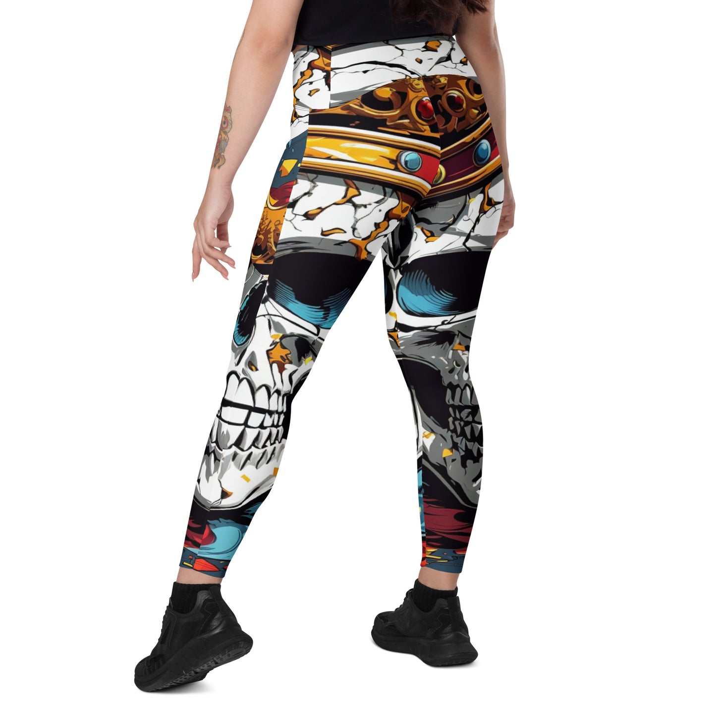 King Skull Leggings