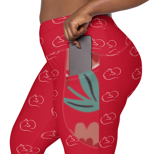 Red RT Leggings