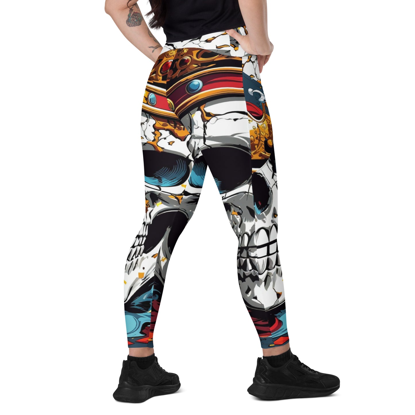 King Skull Leggings