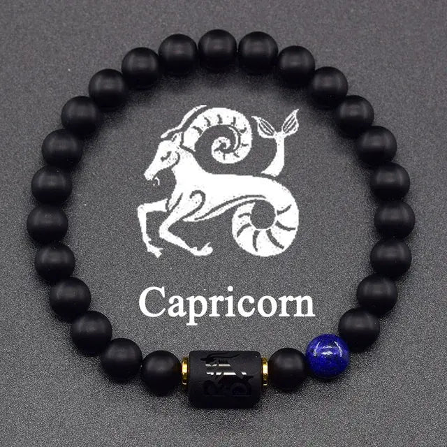 12 Constellation Zodiac Signs Bracelet