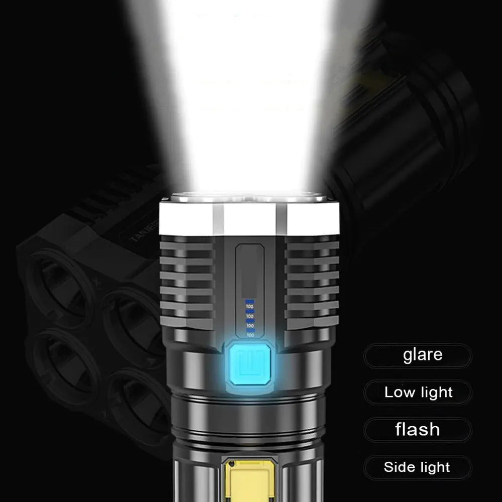 Multi-Functional Bright Flashlight