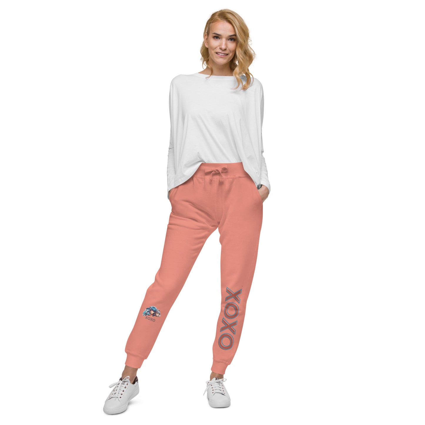 XOXO fleece sweatpants