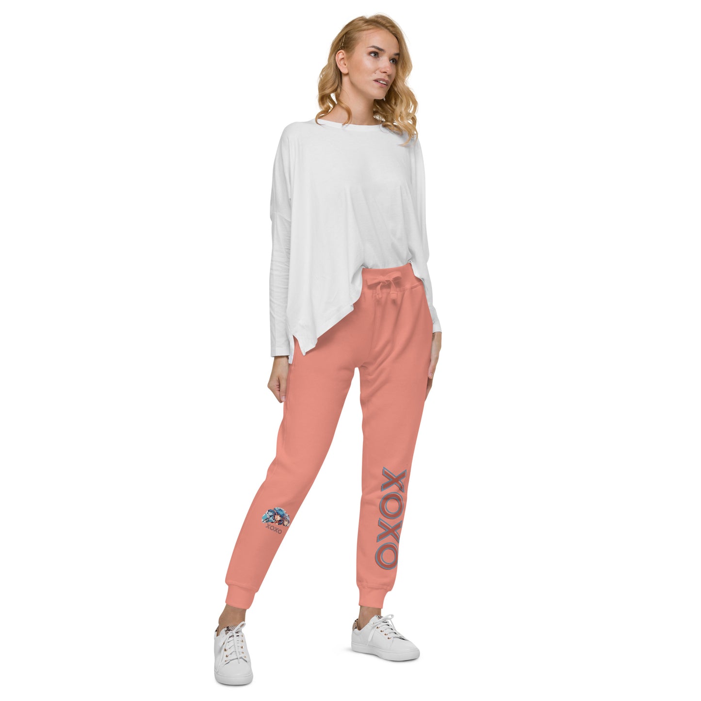 XOXO fleece sweatpants