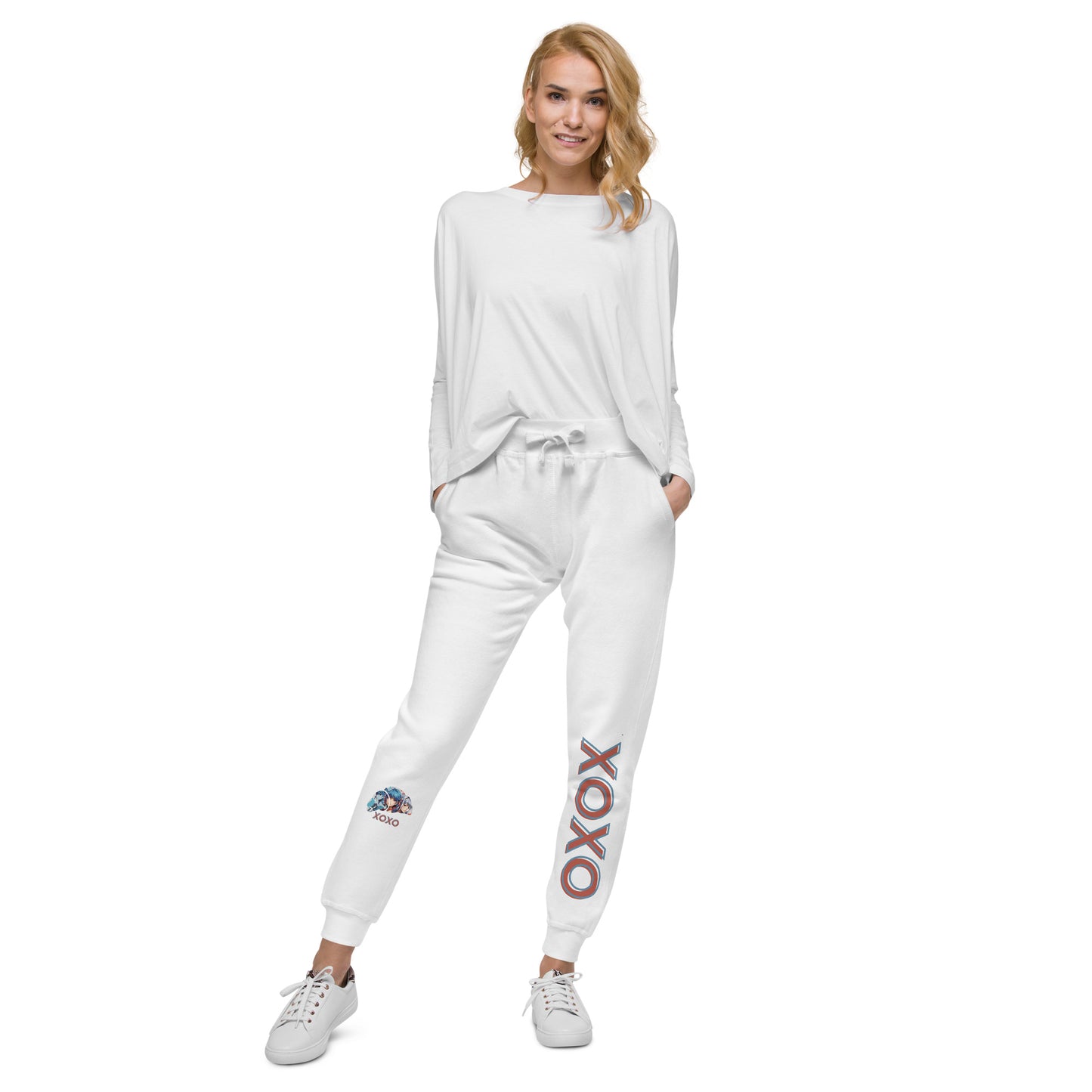 XOXO fleece sweatpants