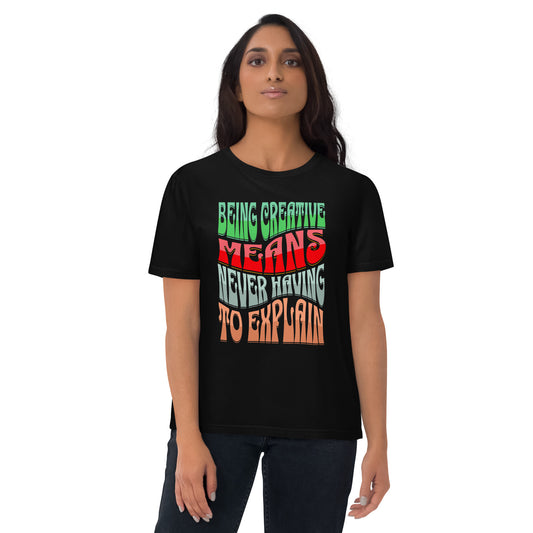 Being Creative t-shirt