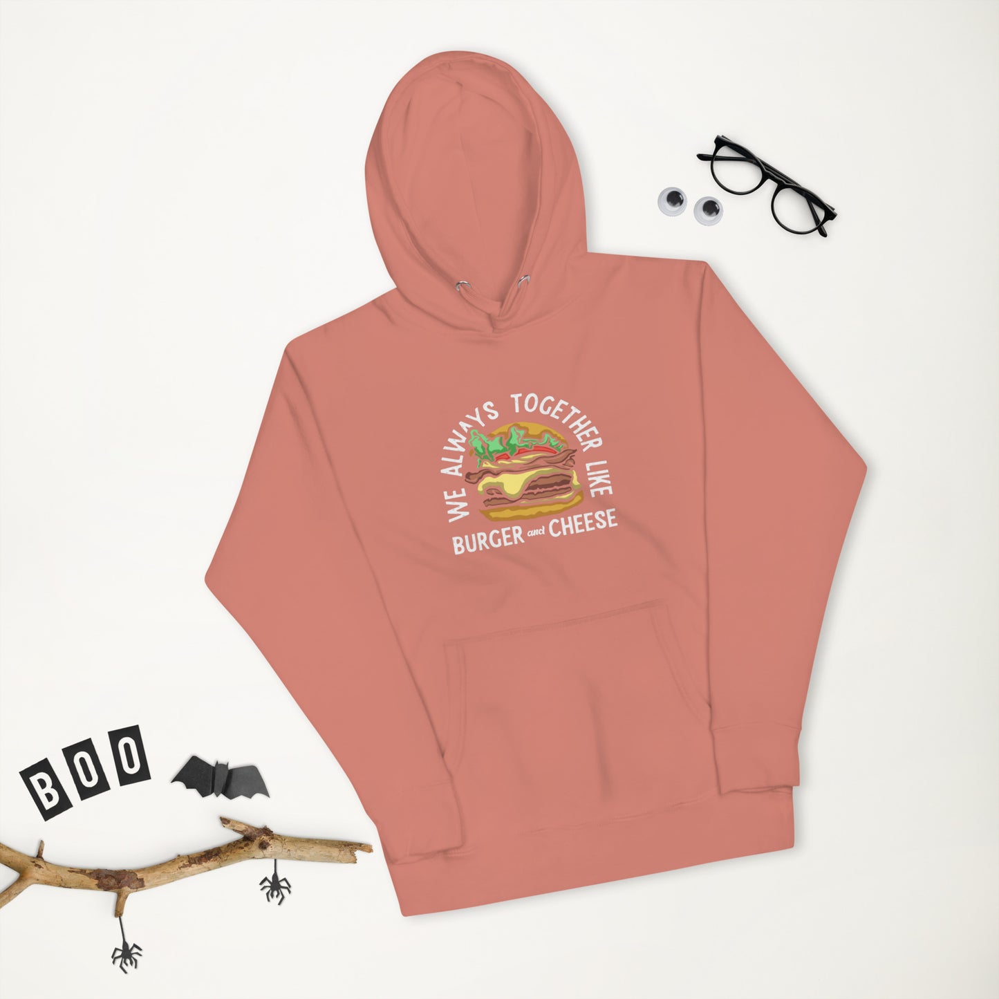 Together like Hamburger Hoodie