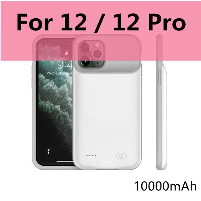 10000mAh Battery Case With Power Bank Charging Cover