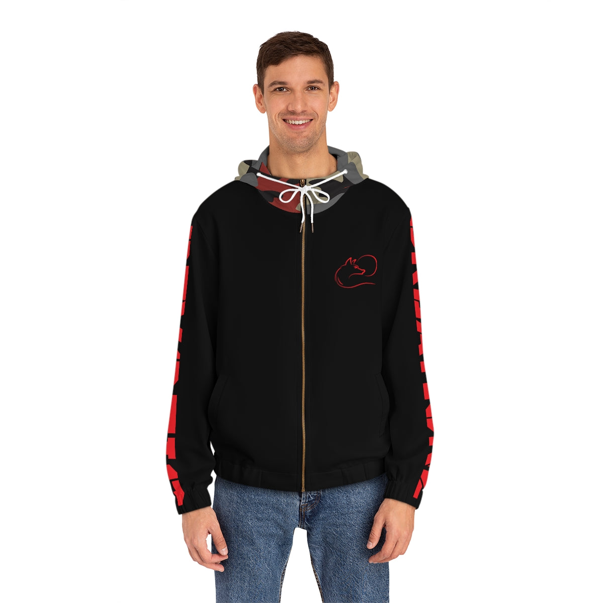 Men's Full-Zip Hoodie (AOP)