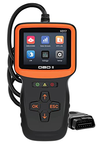 Zmoon OBD2 Scanner Diagnostic Tool, Vehicle Check Engine Code Readers with Reset & I/M Readiness & More, Car OBDII/EOBD Diagnostic Scan Tool for All Vehicles After 1996