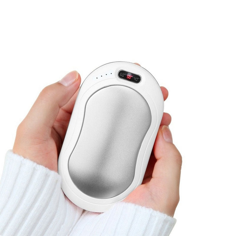 Winter Mini Hand Warmer Heating Pad USB Rechargeable