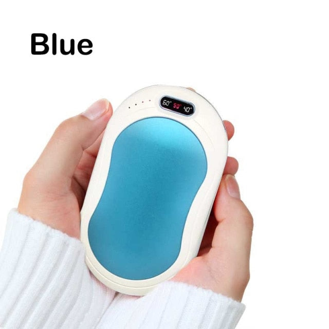 Winter Mini Hand Warmer Heating Pad USB Rechargeable