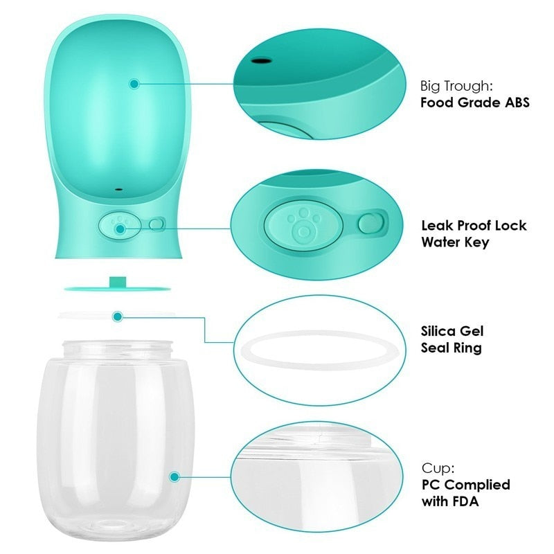 Portable Pet Water Bottle