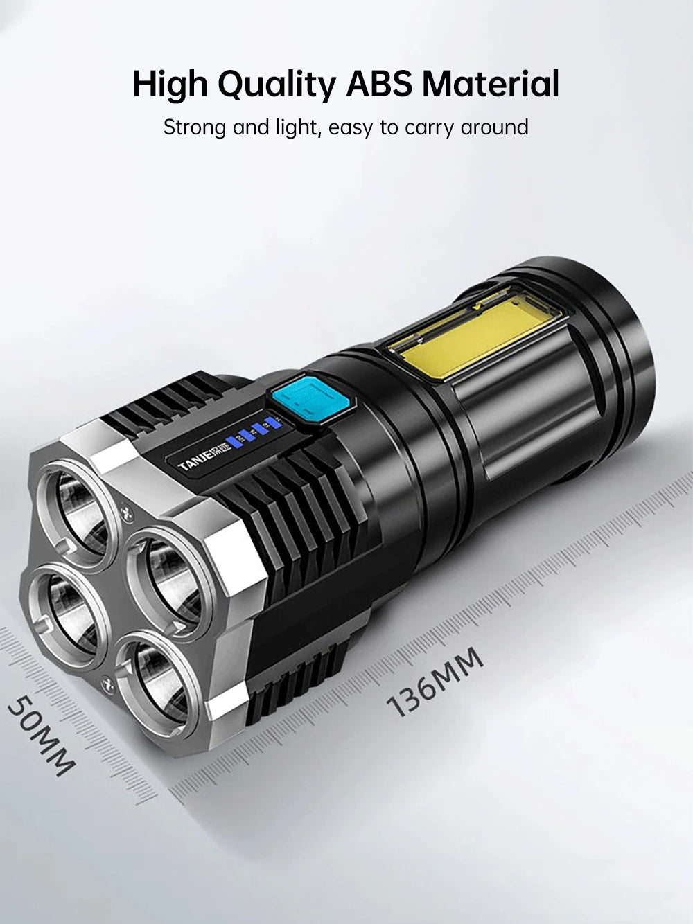 Super Bright LED Rechargeable Flash Light