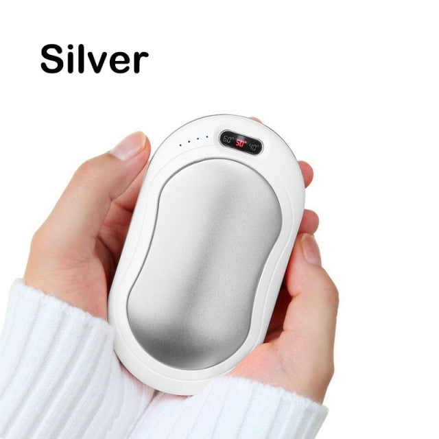 Winter Mini Hand Warmer Heating Pad USB Rechargeable