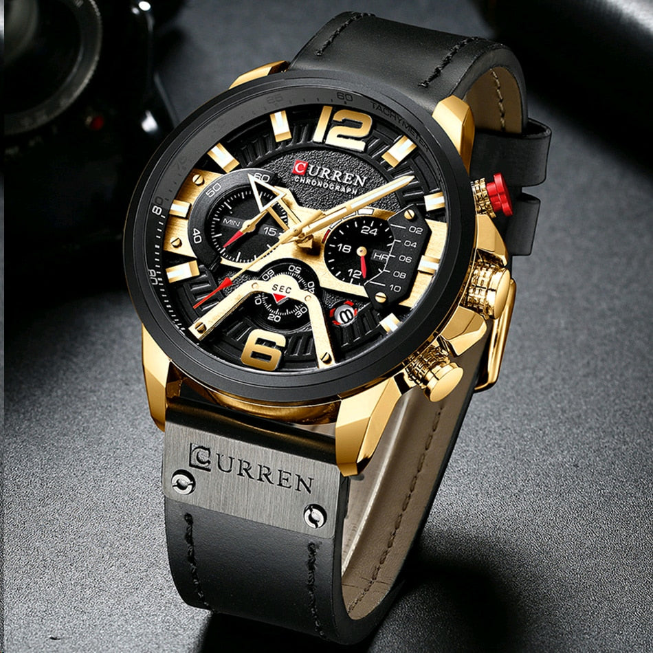 Quartz Watch Military Waterproof Sport Watches