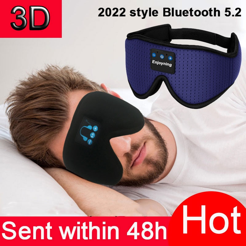 Headphone wireless music eye mask Bluetooth