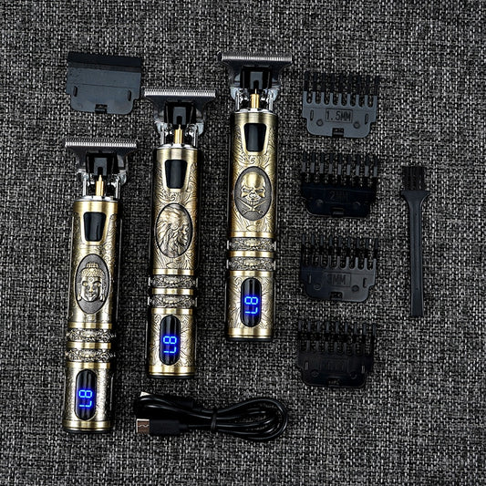 USB Electric Hair Clippers Rechargeable Professional