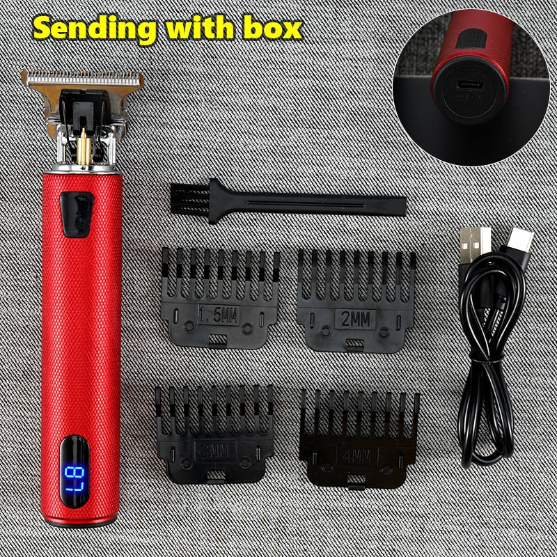 USB Electric Hair Clippers Rechargeable Professional