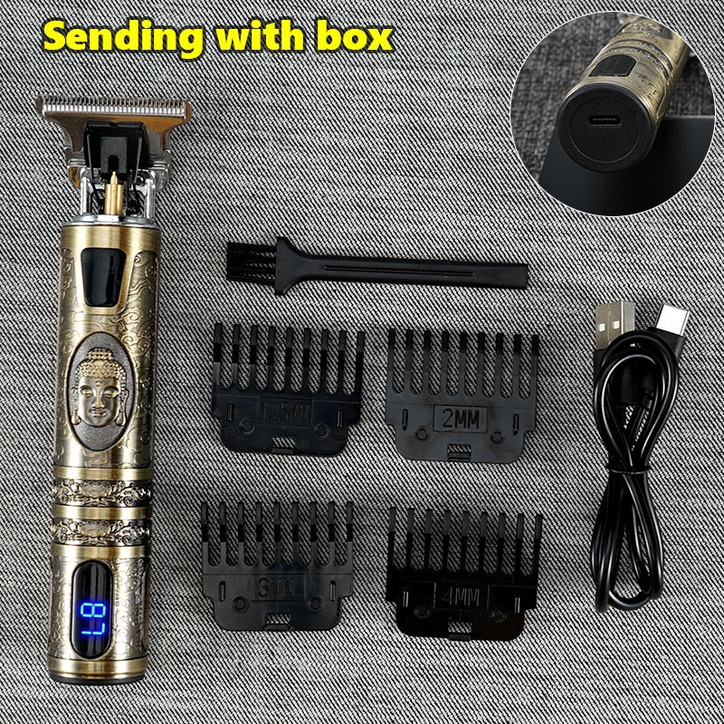 USB Electric Hair Clippers Rechargeable Professional