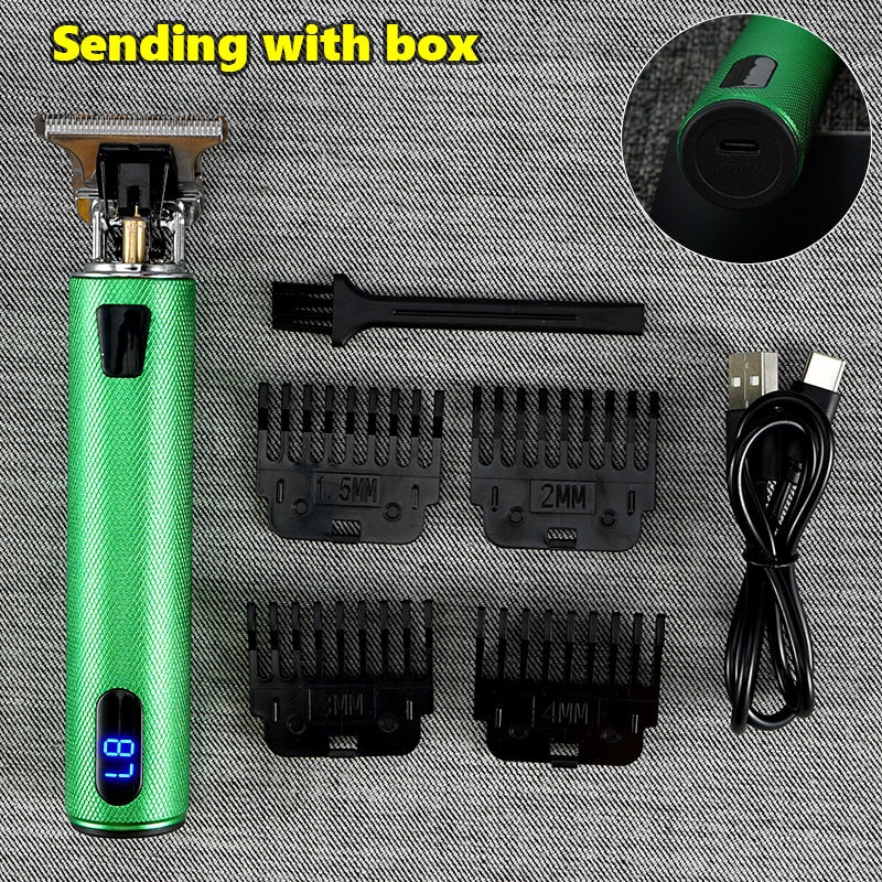 USB Electric Hair Clippers Rechargeable Professional