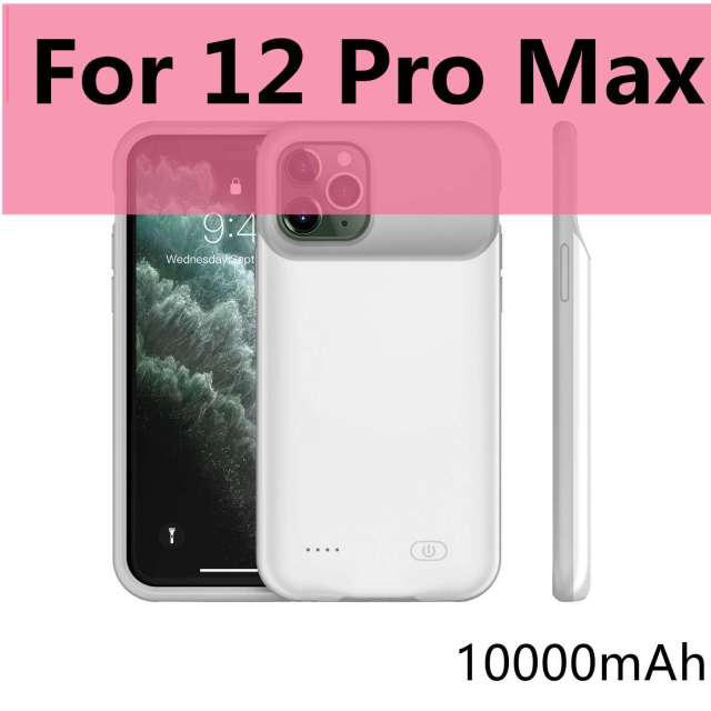 10000mAh Battery Case With Power Bank Charging Cover