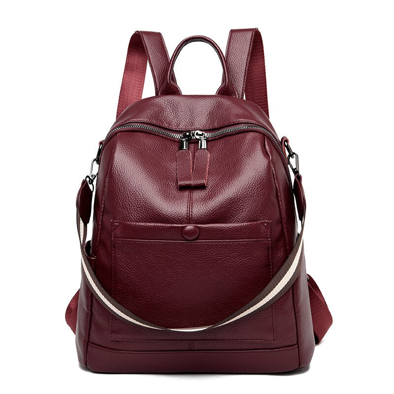 Women Leather Backpacks