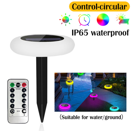 Waterproof Garden Solar Lighting 7 Colors Led