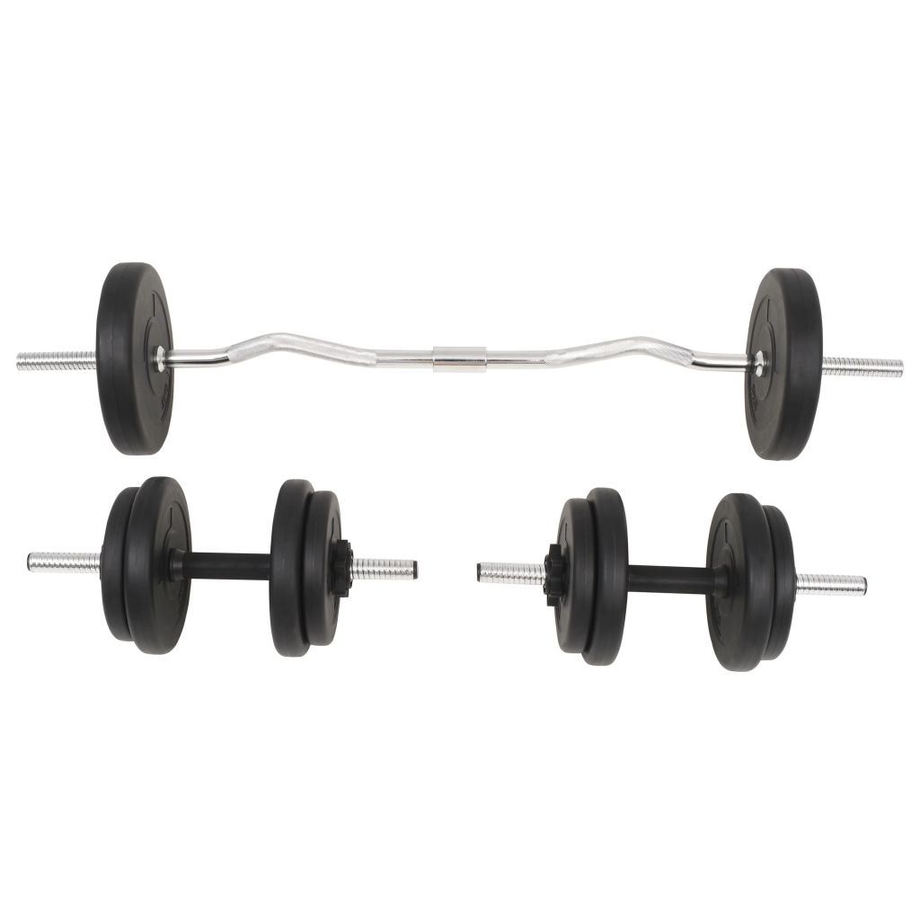 Barbell and Dumbbell Set 66.1 lb