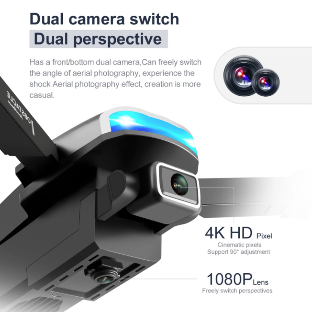 4K Dual Camera Smart Drone