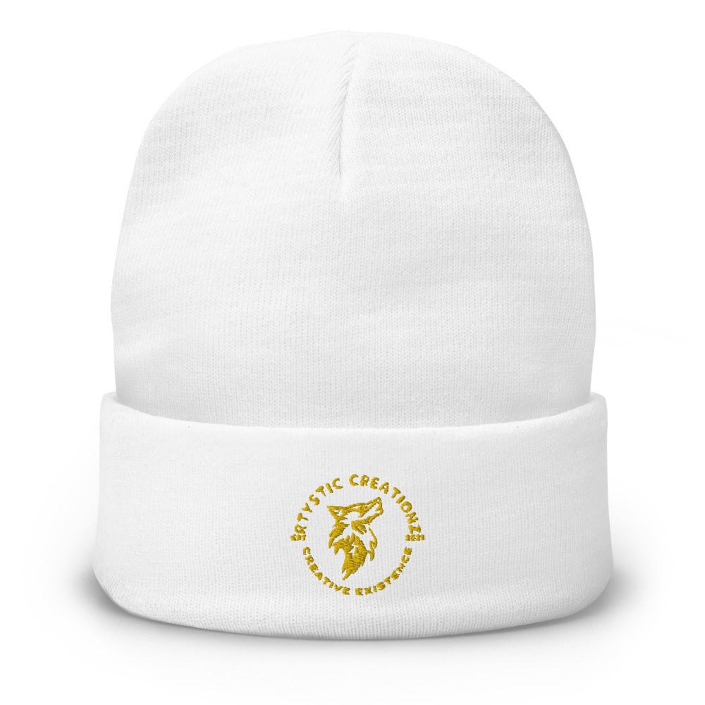 Embroidered Beanie