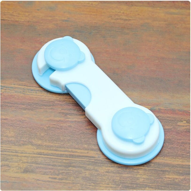 5pcs/lot Children Security Protector Baby Care Multi-function Child Baby Safety Lock Cupboard Cabinet Door Drawer Safety Locks