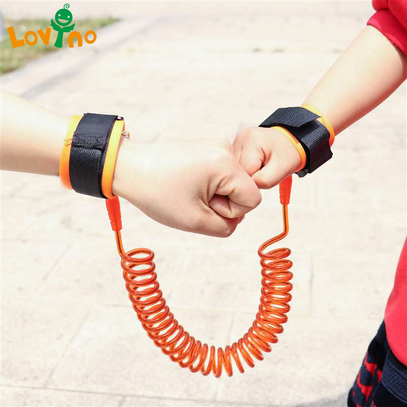 Toddler Baby Kids Safety Harness Cut Continuously Child Leash Anti Lost Wrist Link Traction Rope  New Hot