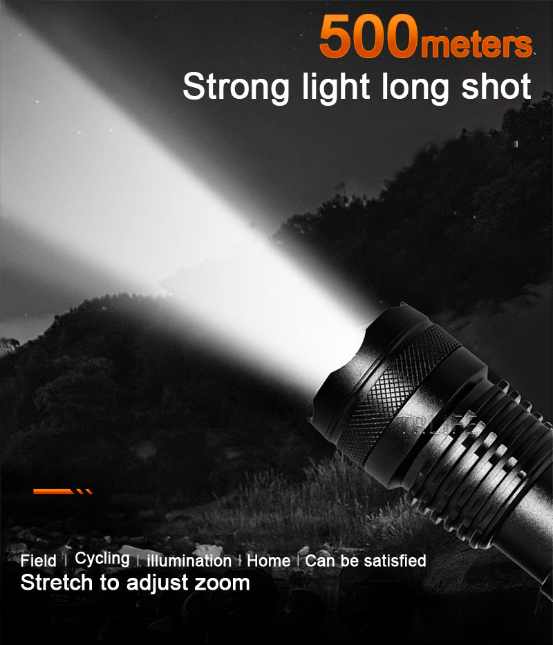 Drop Shipping xhp50.3most powerful flashlight 5 Modes usb Zoom led torch xhp50 18650 or 26650 battery Best Camping, Outdoor