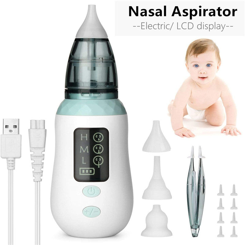 Baby Electric Nasal Aspirator LED Display