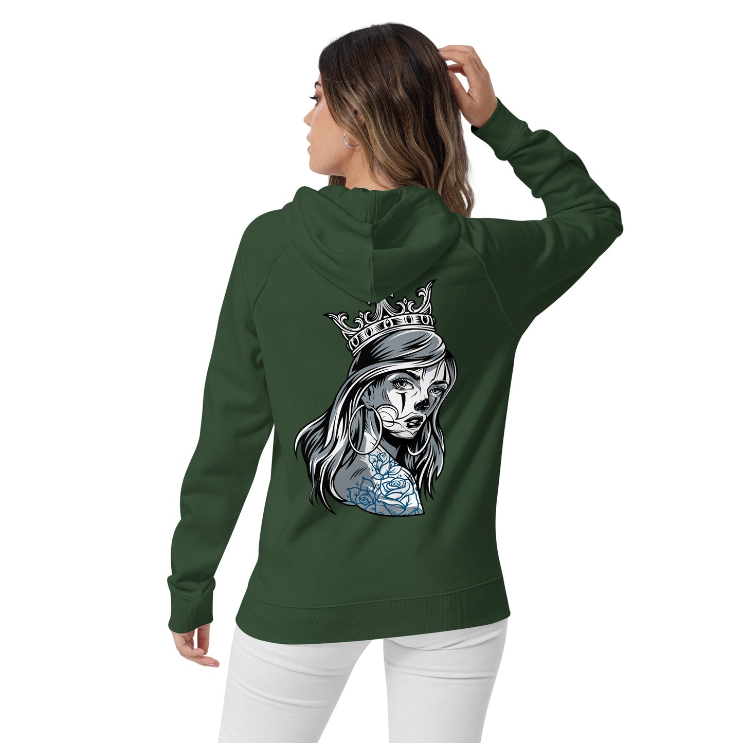 Unisex eco raglan hoodie